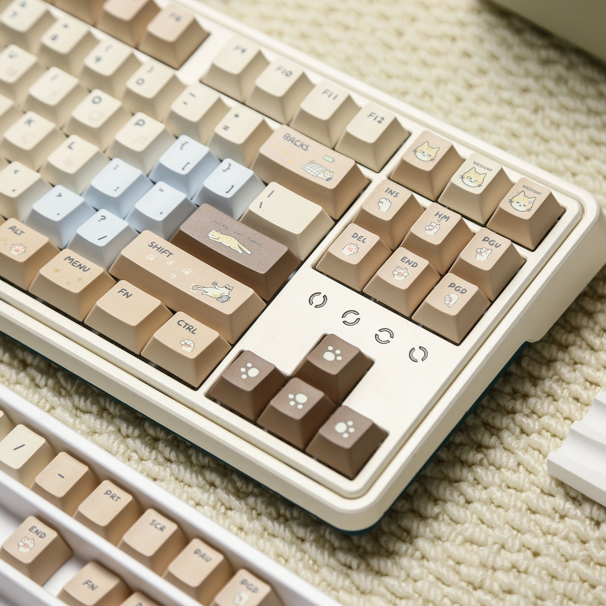 UreLab Hakimi Cat PBT Keycap Set - Cherry Profile