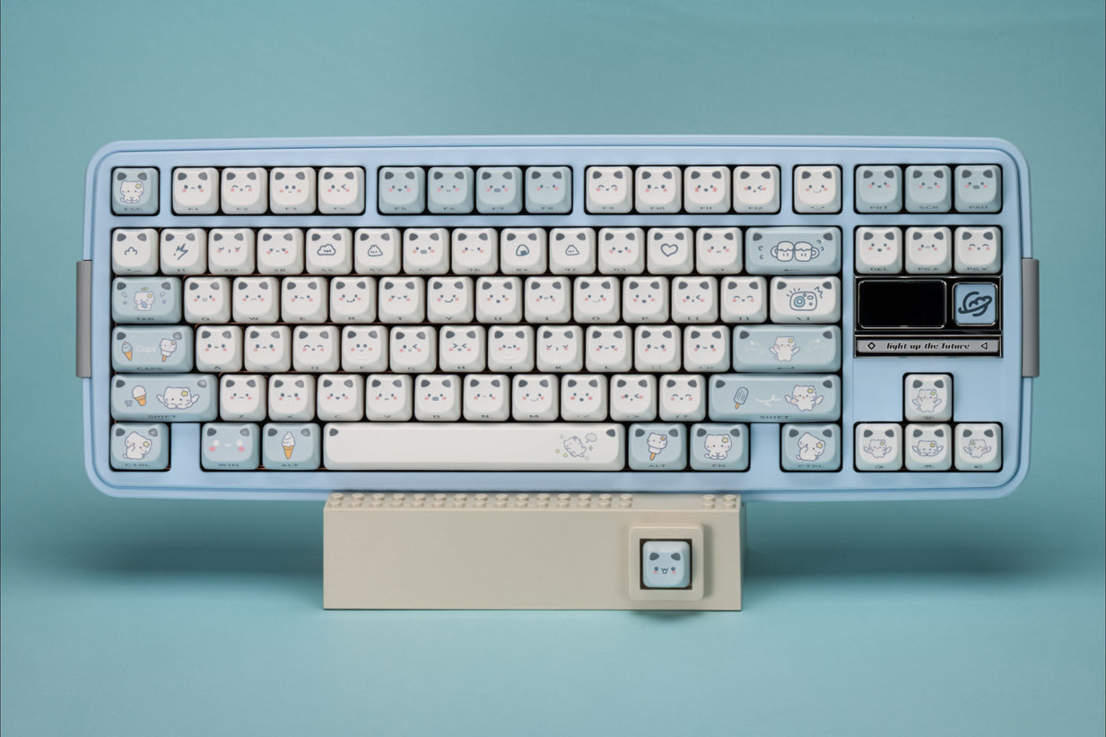 Urelab Cats' Paradise Keycap Set - Side-Printed Legends