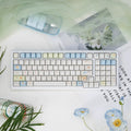 UR98 White Three-Mode Mechanical Keyboard | Gasket RGB Hot-Swap Custom Kit