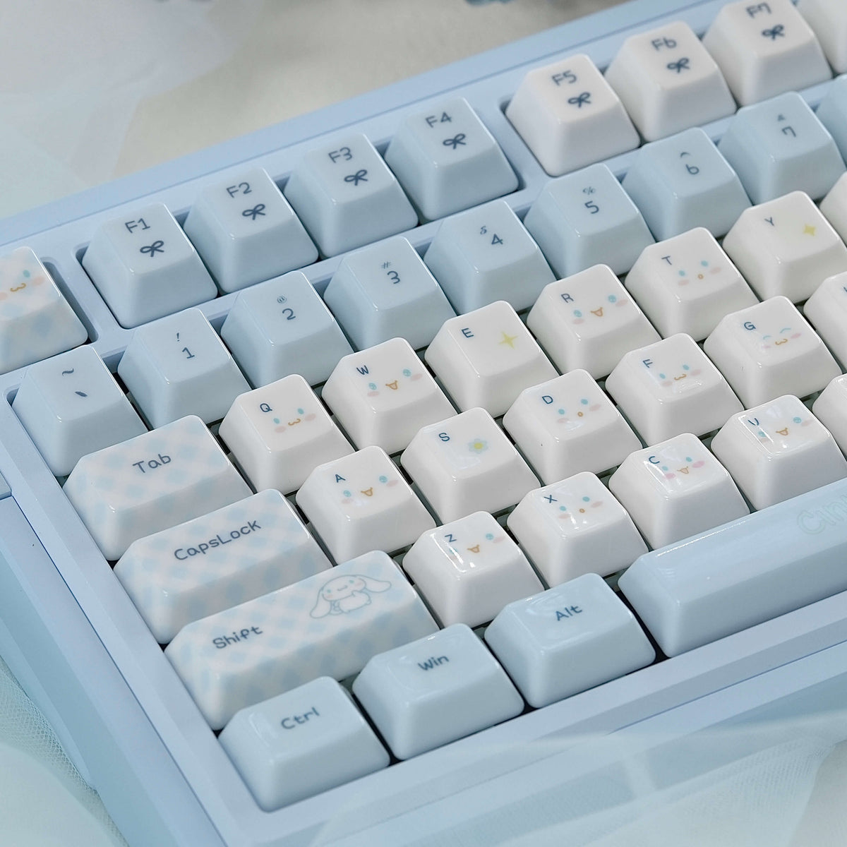 Big Ear Dog Ceramic Keycap Set