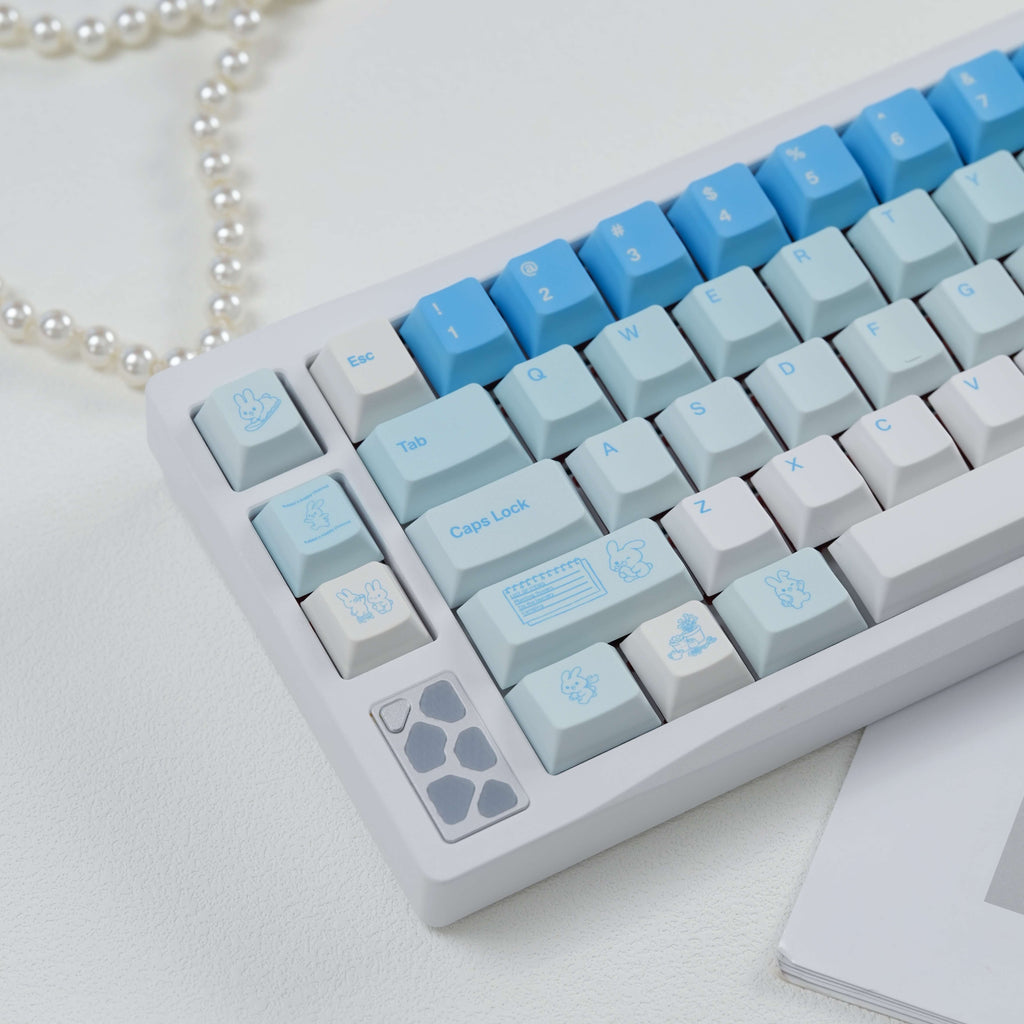 Lazy Bunny Keycap Set
