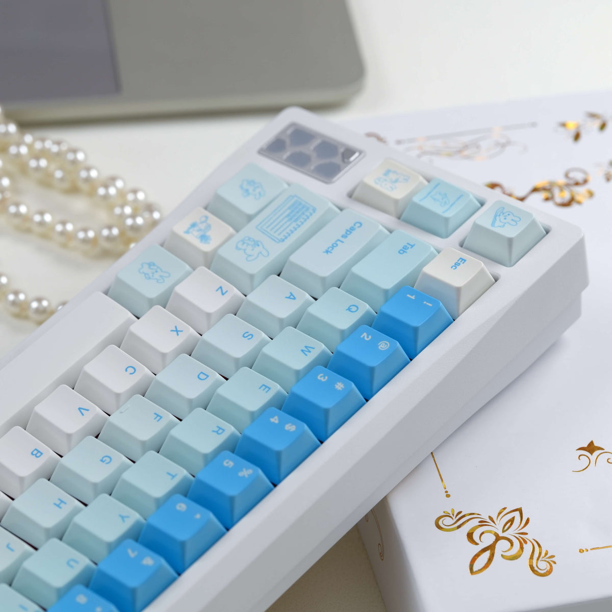 Lazy Bunny Keycap Set