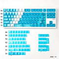 Custom Cherry profile Deep Sea Blue 150-keycaps height and layout guide by Taptempo, high-value mechanical keyboard upgrade with shipping to US and EU.