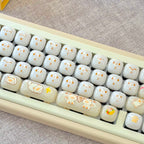 MOG Bag Cat Jelly PC Keycap Set | Translucent RGB-Friendly Keycaps