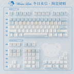 UreLab Winter Letter Genuine Ceramic Keycap Set