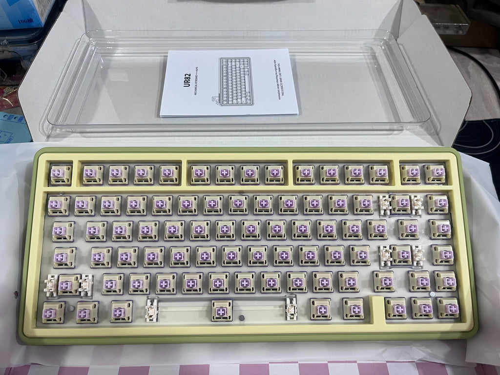 UR82 Keyboard Kit | Three-Mode Hot-Swap Custom Mechanical Keyboard (No Keycaps)